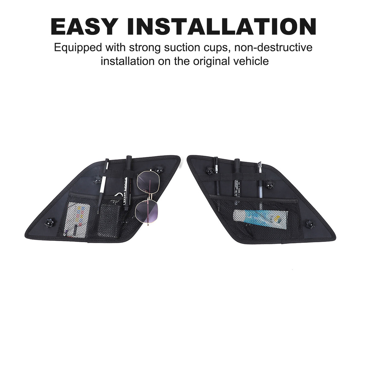 Rear Window L&R Side Storage Bag Box Organizer For Land Rover Evoque L 2021-2024 3