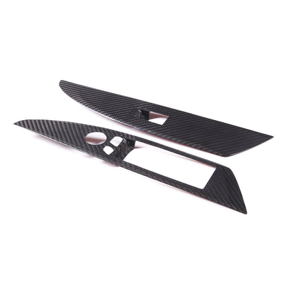 Carbon Fiber Window Lift Trim Cover For BMW 8 Series G14 G15 840i M850 2019-2022 11
