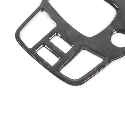 Forged Carbon Fiber Car Gear Shift Panel Cover Trim For Jaguar F-TYPE 2013-22 2
