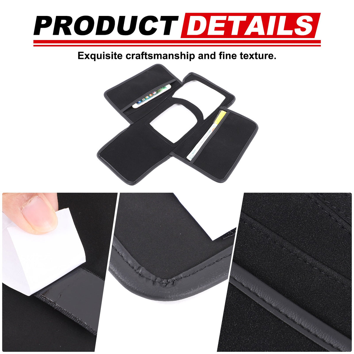 Suede Cloth Center Console Gear Shift Trim Cover For Subaru Forester SK 19-24 US 19