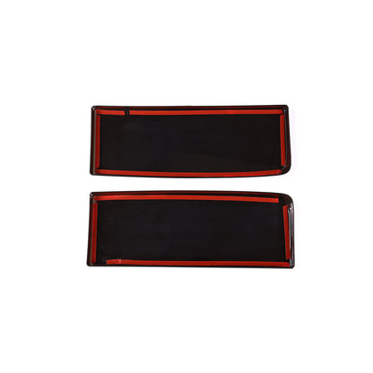 For Hummer H2 2003-2009 Smoked Blackout Tail Light Covers Trim 5
