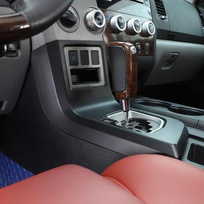 Matte Black Central Gear Shift Panel Cover Trim For Toyota Tundra 2007-2013 US 9