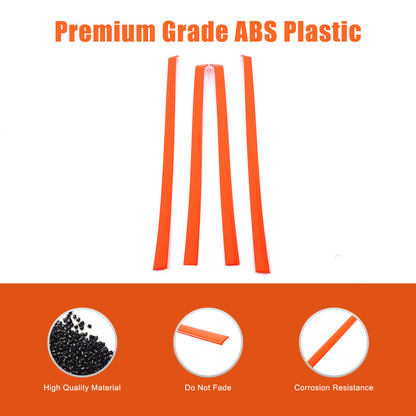 Orange ABS Interior Inner Door Panel Trim Strip For Toyota Tacoma 2024+ 20