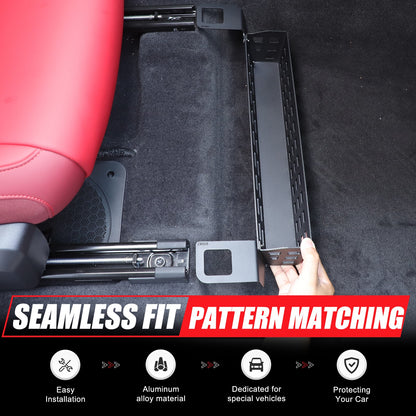 Alloy Under-Seat Storage Basket Box Tray For BMW X3 G45 2025+ 6