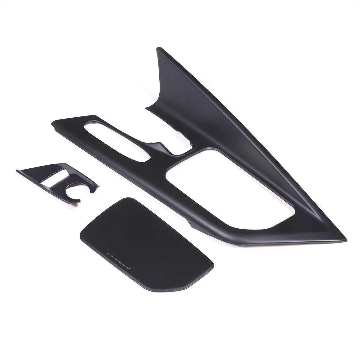 Matte Black ABS Full Interior Set Cover Trim Kit For Corvette C8 2020-25 - Styles 6-10 50