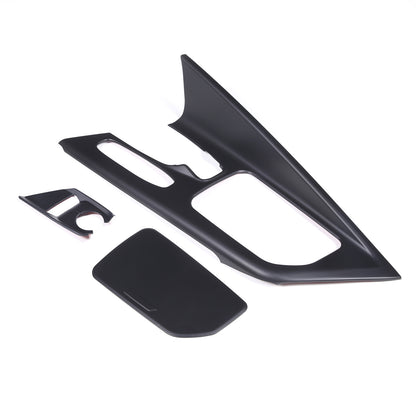 Matte Black ABS Full Interior Set Cover Trim Kit For Corvette C8 2020-25 - Styles 6-10 50