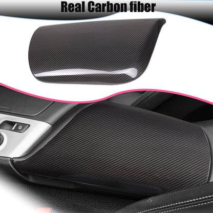 Real Carbon Fiber Interior Dashboard Trim Cover Decor Kit For Corvette C7 14-19 65