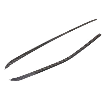 For BMW X5 X6 X7 2019-2022 Gear Shift Both Side Strip Trim Real Carbon Fiber 5