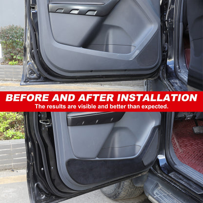 Door Side Anti-Kick Anti-Dirty Guard Cover Trim For Ford Ranger T7 T8 2015-2021 5
