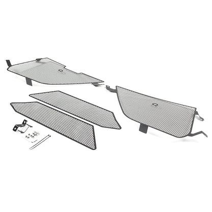 Front GRILL GUARD Side Vent Intake Mesh Grille Insert W/ Screws For Corvette C8 11