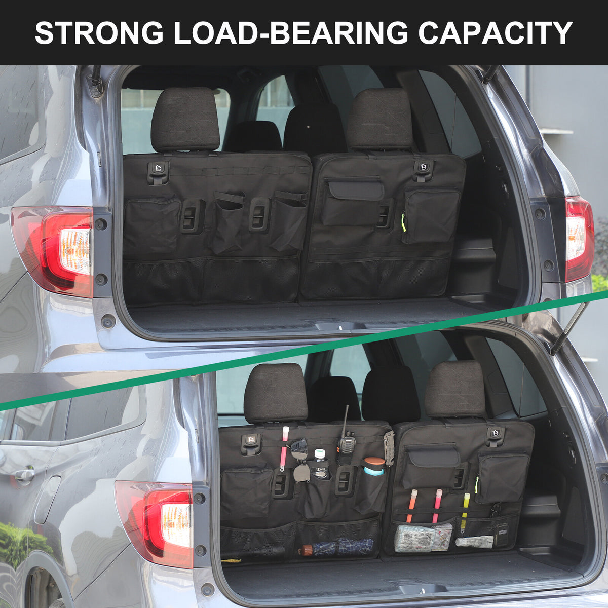 Rear Seat Backrest Hanging Bag Trim for Honda Pilot 2016-2022 3