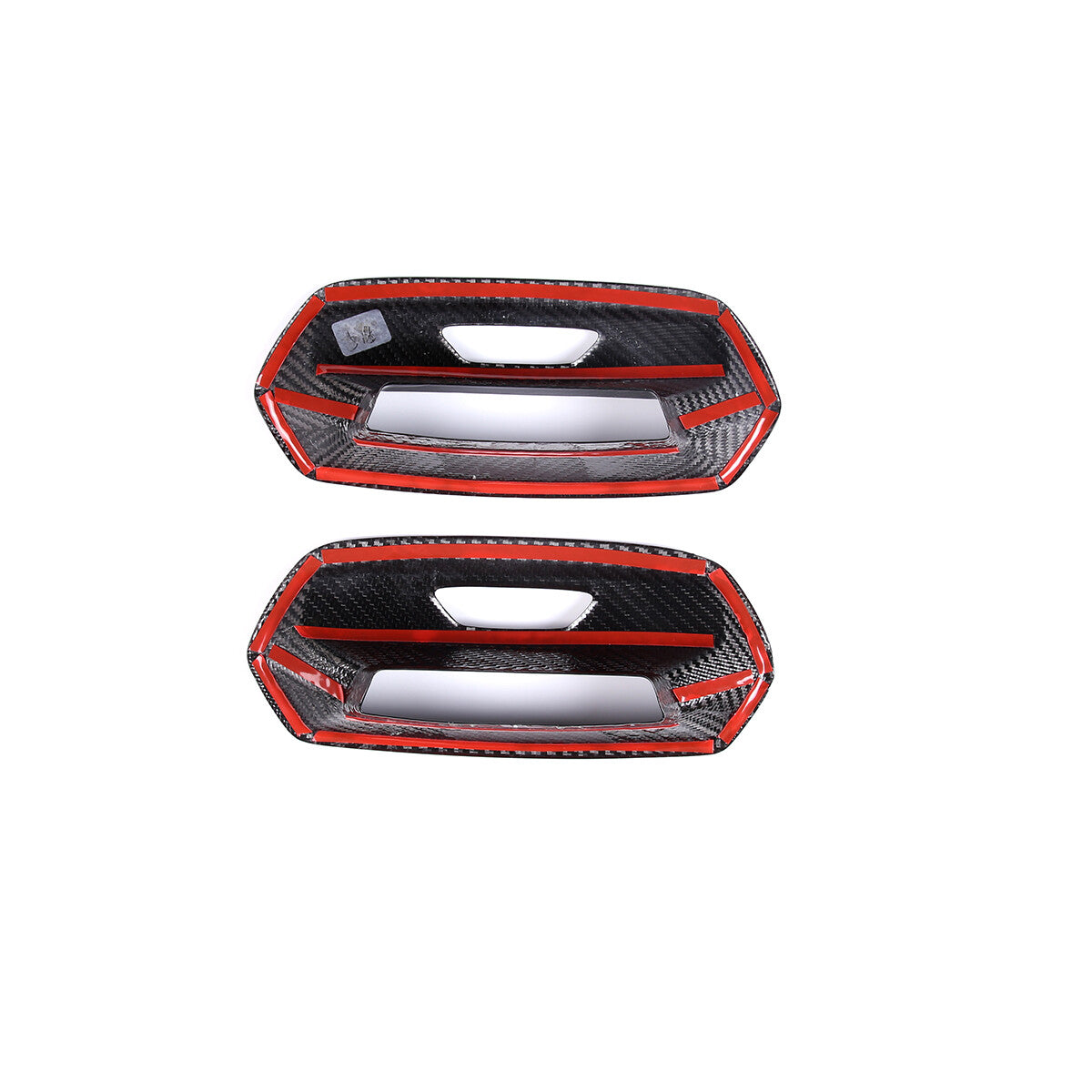 Carbon fiber Seat Headrest Back Hook Cover Trim For Lamborghini URUS 2018-23 US 11