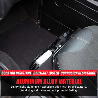 Aluminum Alloy Under Seat Storage Basket Tray For Land Rover Defender L316 04-18 6