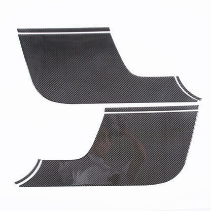 Carbon Fiber Front Door Anti-kick Panel Sticker For Toyota FJ Cruiser 2007-2021 11