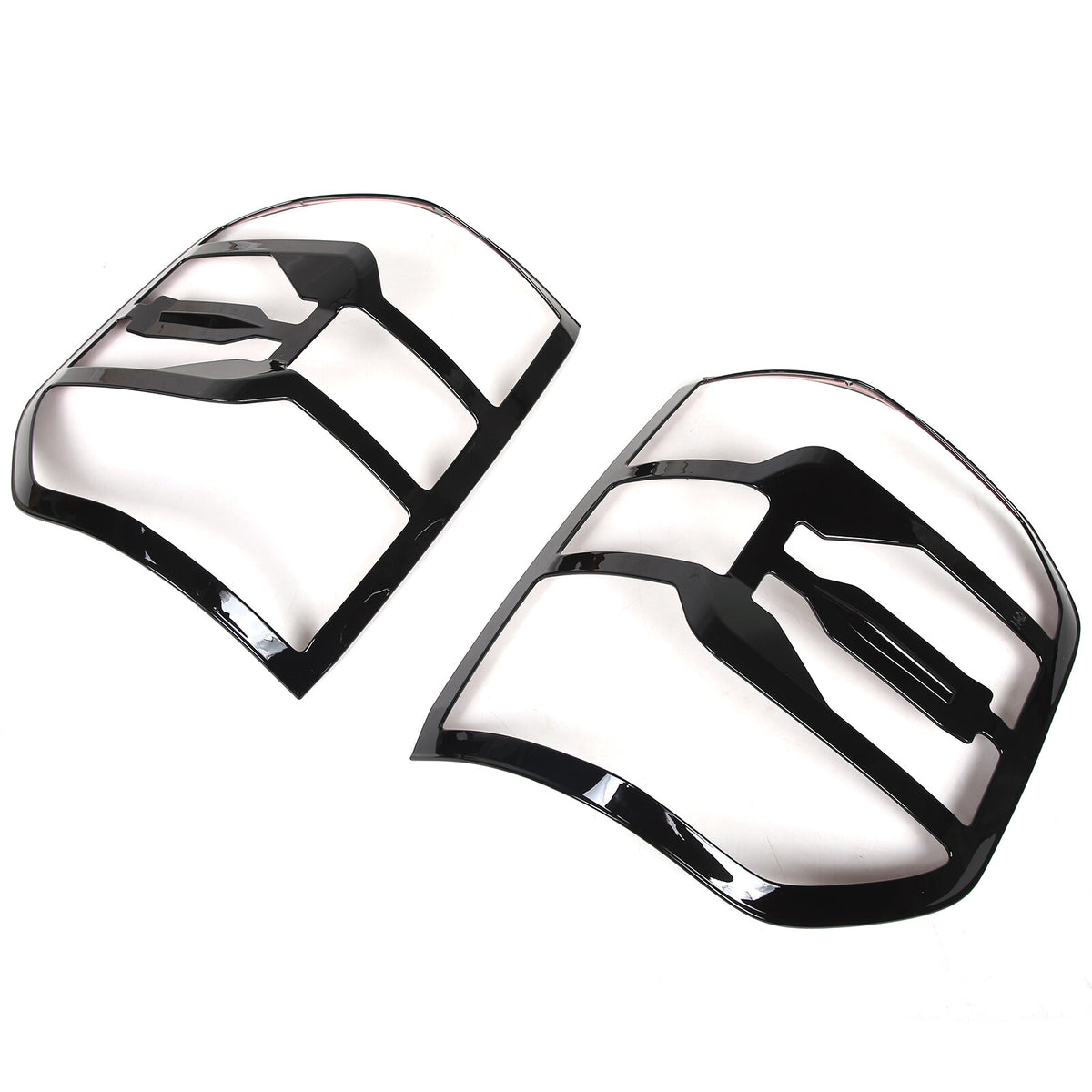 Glossy Black Rear Taillight Trim Cover Bezel For FORD Maverick 2022-2023 16