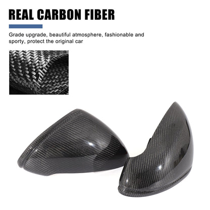 Real Carbon Fiber Exterior Rearview Mirror Trim For Porsche911 GT2 GT3 GTS 14-18 6