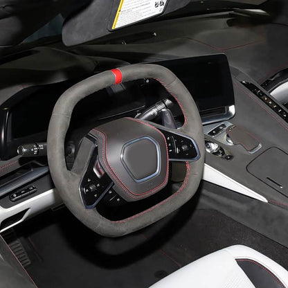 Carbon Fiber ABS Dashboard Side Air Vent Trim Cover For Corvette C8 2026+ 7