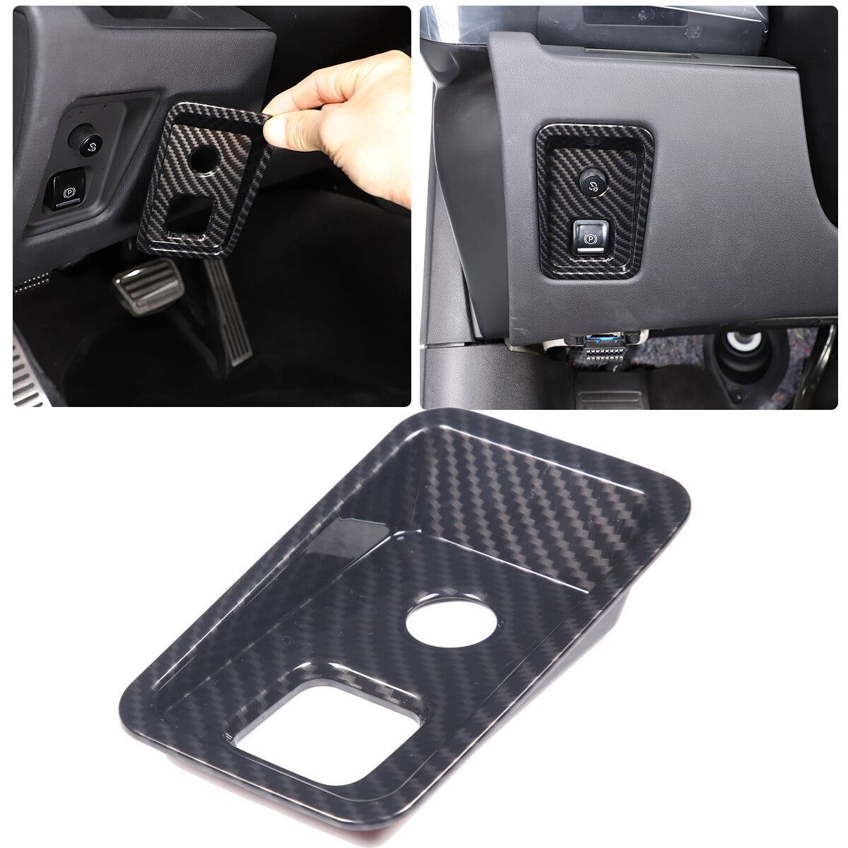 Carbon Fiber ABS Interior Full Decor Cover Trim Kit For Corvette C8 2020-2025 - Styles 16-20 6
