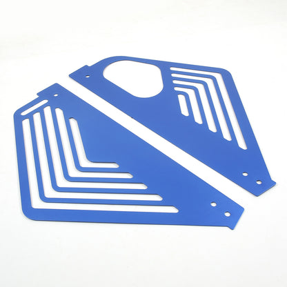 Blue Alloy Engine Covers Engine Bay Panel Interior For Corvette C8 2020-2026 12