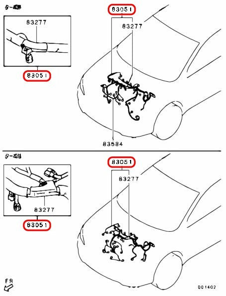 Mitsubishi OEM Engine Wire Harness 8541A589 for Mitsubishi Lancer Evolution X MR 3