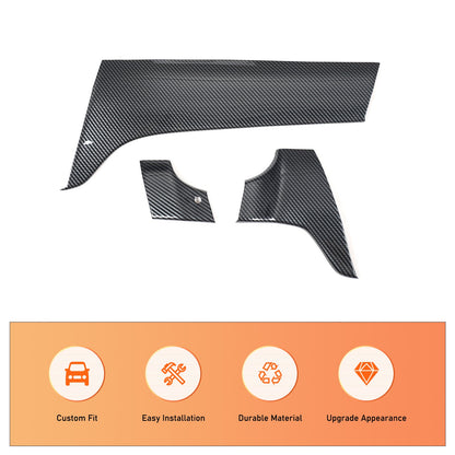 Carbon Fiber ABS Center Console Panel Trim For Benz ML W166/GL X166 2012‑2015 6