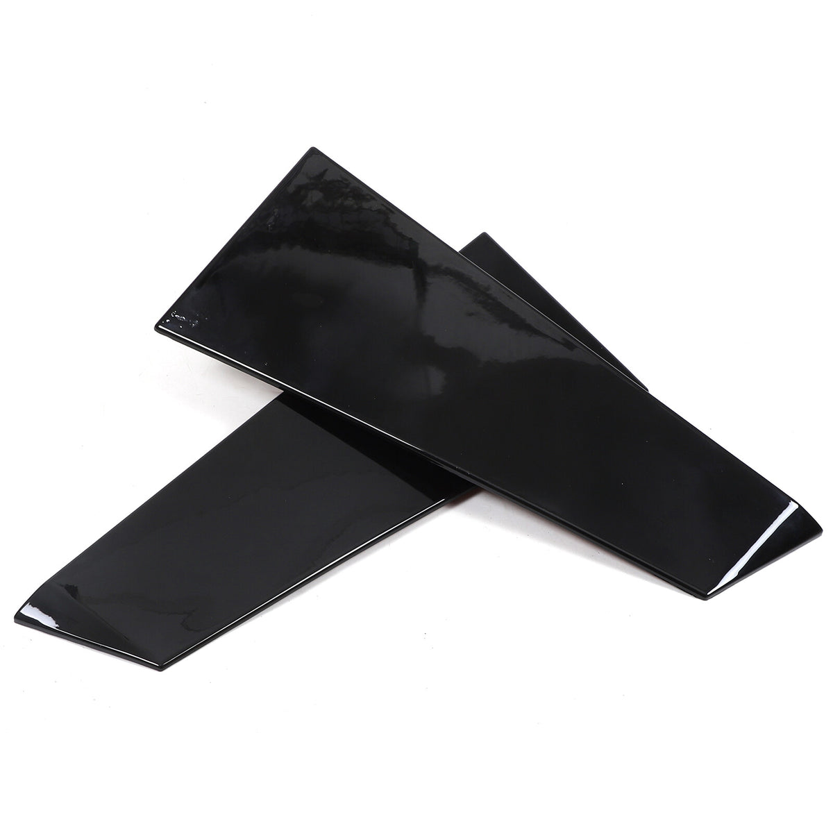 Glossy Black anti-wind buffeting deflector Trim For Corvette C8 Coupe 2026 US 13