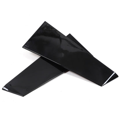 Glossy Black anti-wind buffeting deflector Trim For Corvette C8 Coupe 2026 US 13
