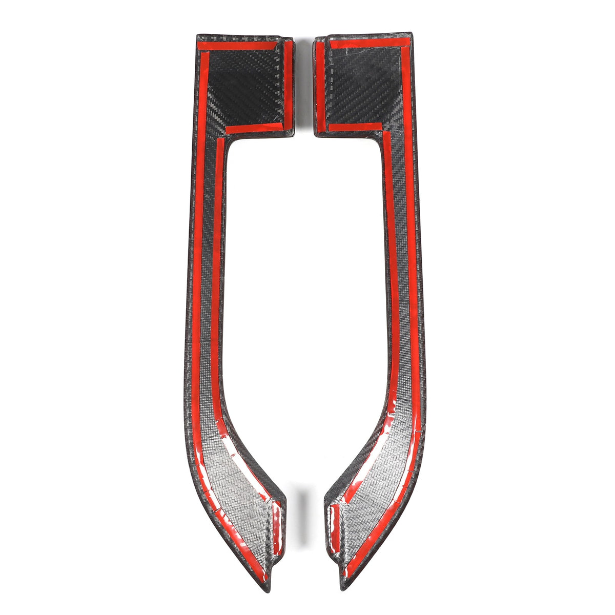 Real Carbon Fiber Fender Air Vent Frame Trim For Jaguar F-TYPE X152 2013-2020 9