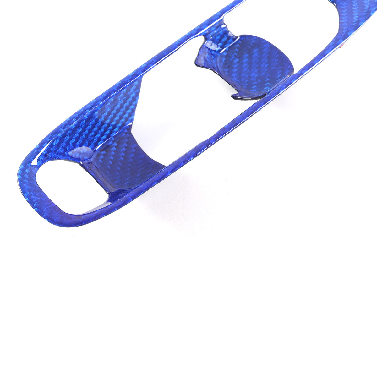 Blue Real Carbon Fiber Full Interior Set Decor Trim Kit for Corvette C8 20-25 - Variants 11-15 21