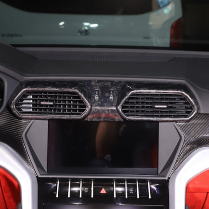Forged Carbon Central Console Air Vent Outlet Trim For Lamborghini URUS 2018-23 4