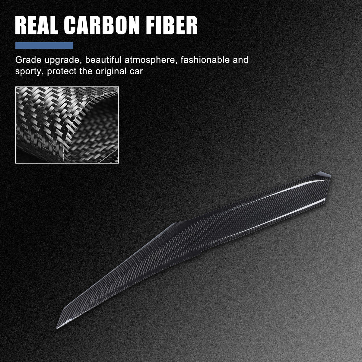 Real Carbon Fiber Center Console Trim For BMW 3 4 G20 G22 330i 430i 2025+ 7
