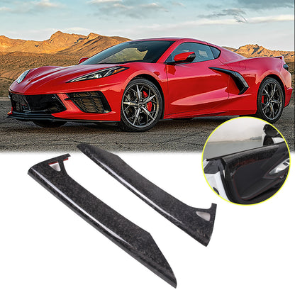 Forged Real Carbon Fiber Full Interior Set Cover Trim Kit For Corvette C8 20-25 - Variants 16-20 40