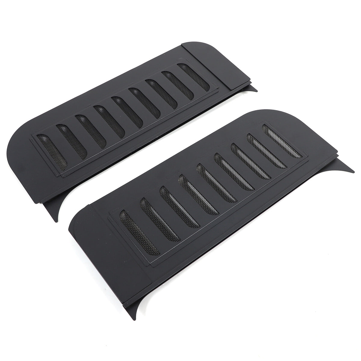 Rear Window Glass Louver Air Vent Panel Trim For LR Defender 110 L316 04-18 23
