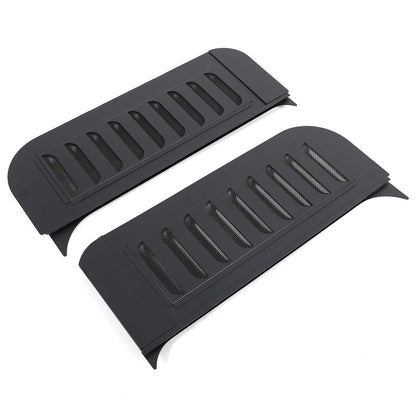 Rear Window Glass Louver Air Vent Panel Trim For LR Defender 110 L316 04-18 23