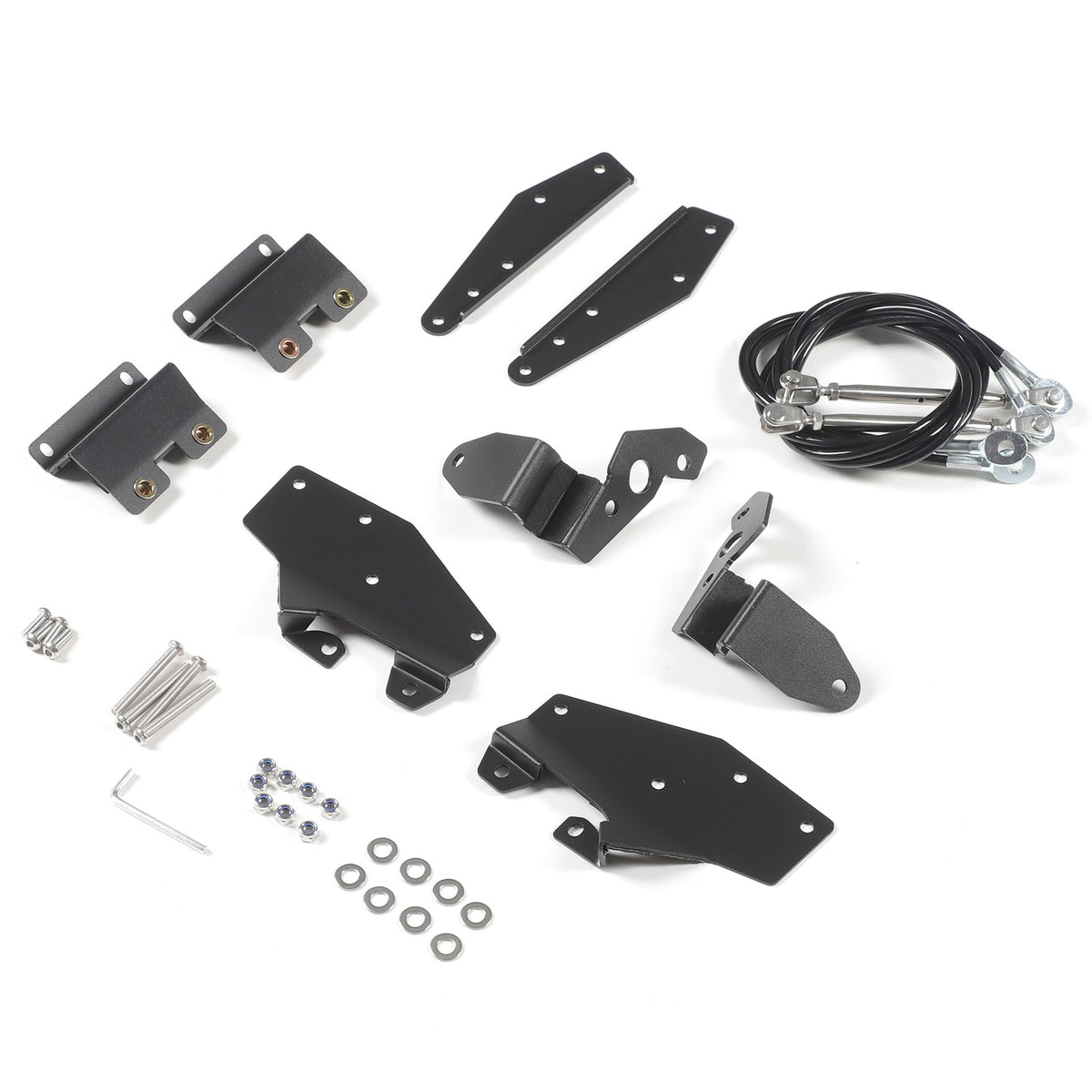 Front Grille Bull Bar Bush Guard Divider For Ford Ranger T6 T7 2015-2021 8
