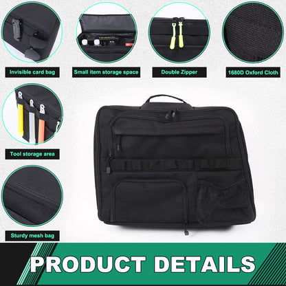 Car Trunk Right Side Window Storage Bag For LR Ranger Rover Sport 18-22 5