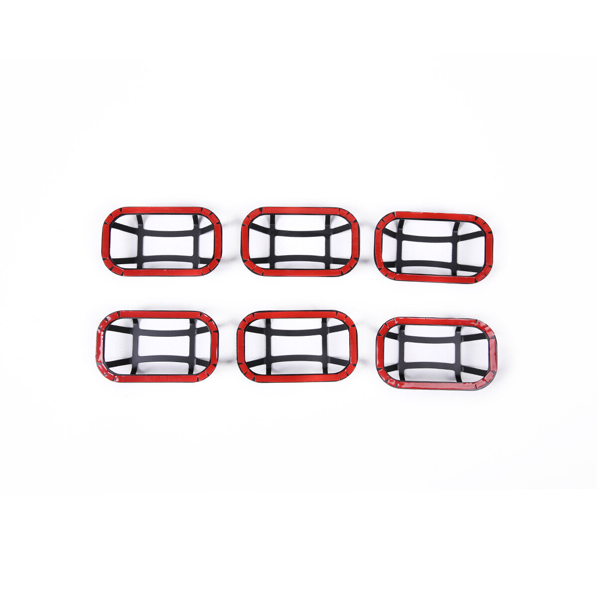 Carbon Steel Roof rear tailgate Light Trim Cover For 03-09 HUMMER H2 SUV SUT 9