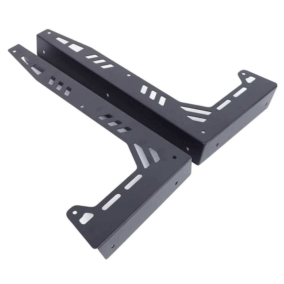 Black Seat Box Corner Carpet Mat Protector For Land Rover Defender L316 2004-18 7