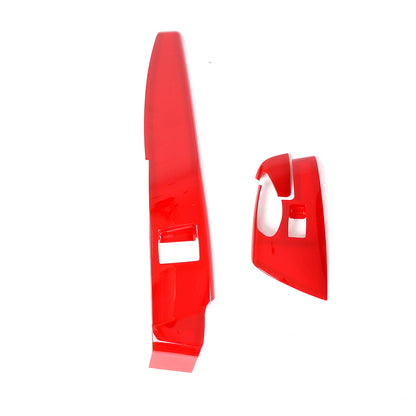 Sports Red ABS Interior Decoration Cover Trim Kit For Corvette C7 2014-19 - Styles 6-10 67