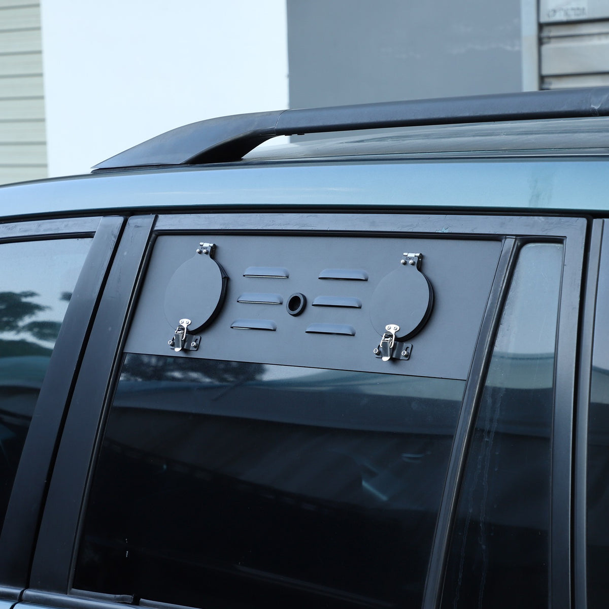 Rear Window Louver Air Vent Trim (Heater Version) For Toyota Prado 2003-2023 20