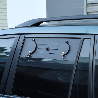 Rear Window Louver Air Vent Trim (Heater Version) For Toyota Prado 2003-2023 20