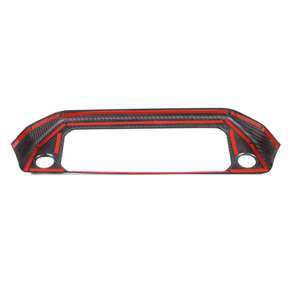 Matte Real Carbon Fiber Air Conditioning Trim Cover For LR Defender 90 110 20-24 12
