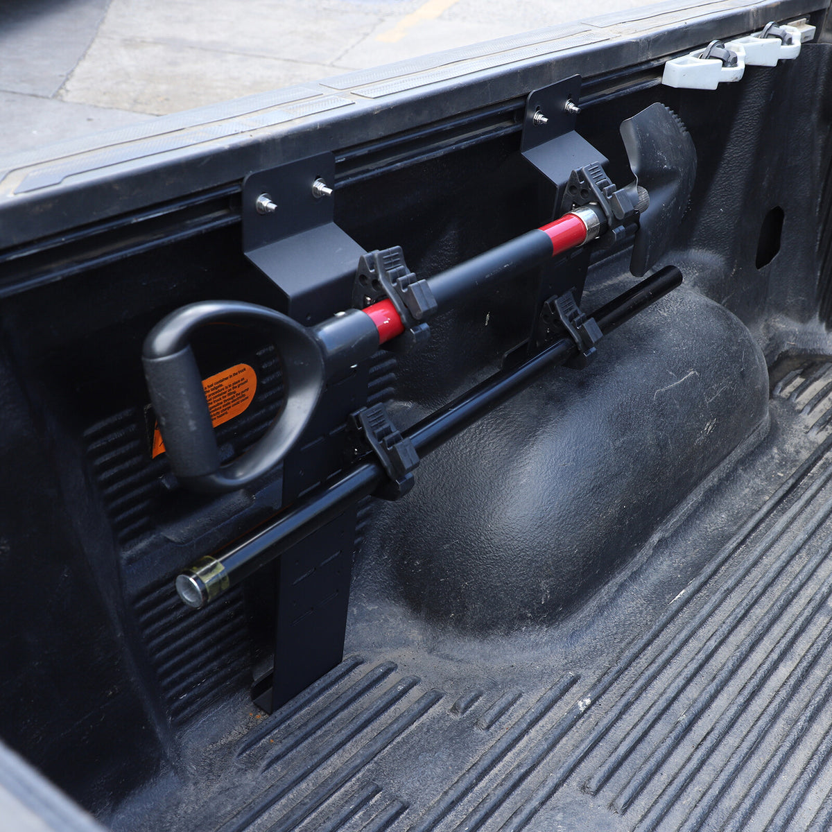Black Steel Cargo Box Side Rail Tool Mounting Bracket Fits Toyota Tundra 2014-21 12