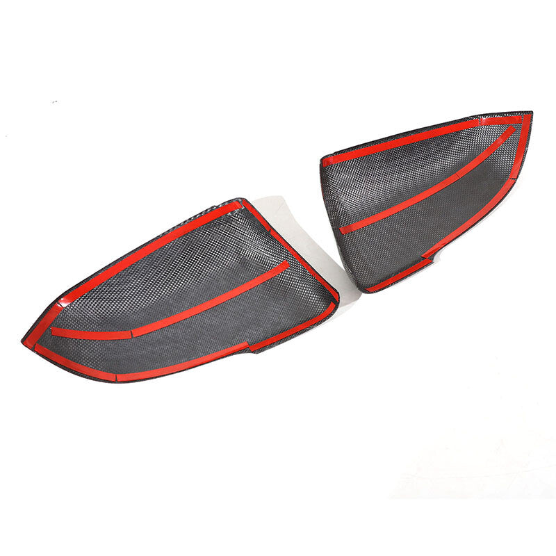 Honeycomb Carbon Fiber Side Mirror Cover Trim Fit For Toyota Supra A90 2019-24 12