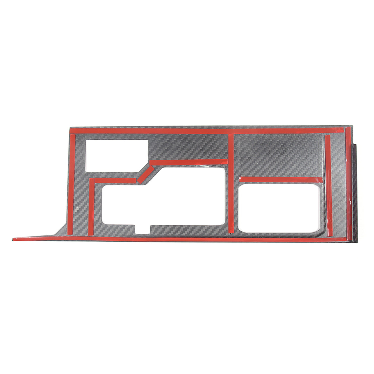 Forged Carbon Fiber Center Console Gear Shift Panel trim for Toyota Tundra 22-26 7