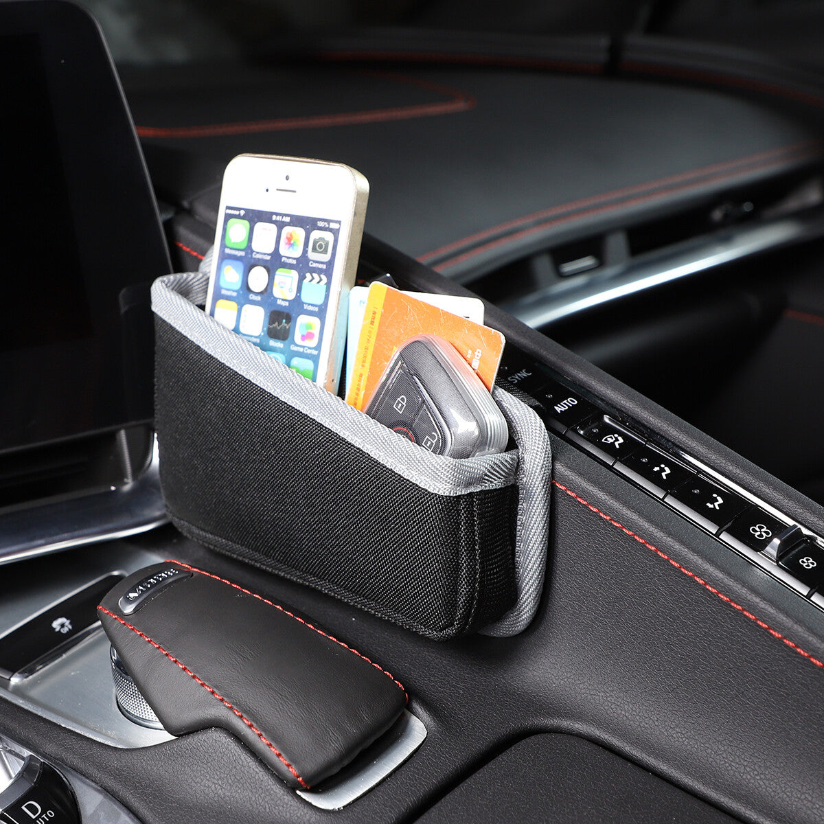Front & Rear Center Console Storage Bag Tray For Corvette C8 2020+ - Variants 6-10 8