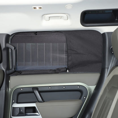 Rear Door Window Sun Shade Cover For Land Rover Defender L663 2020+ 14