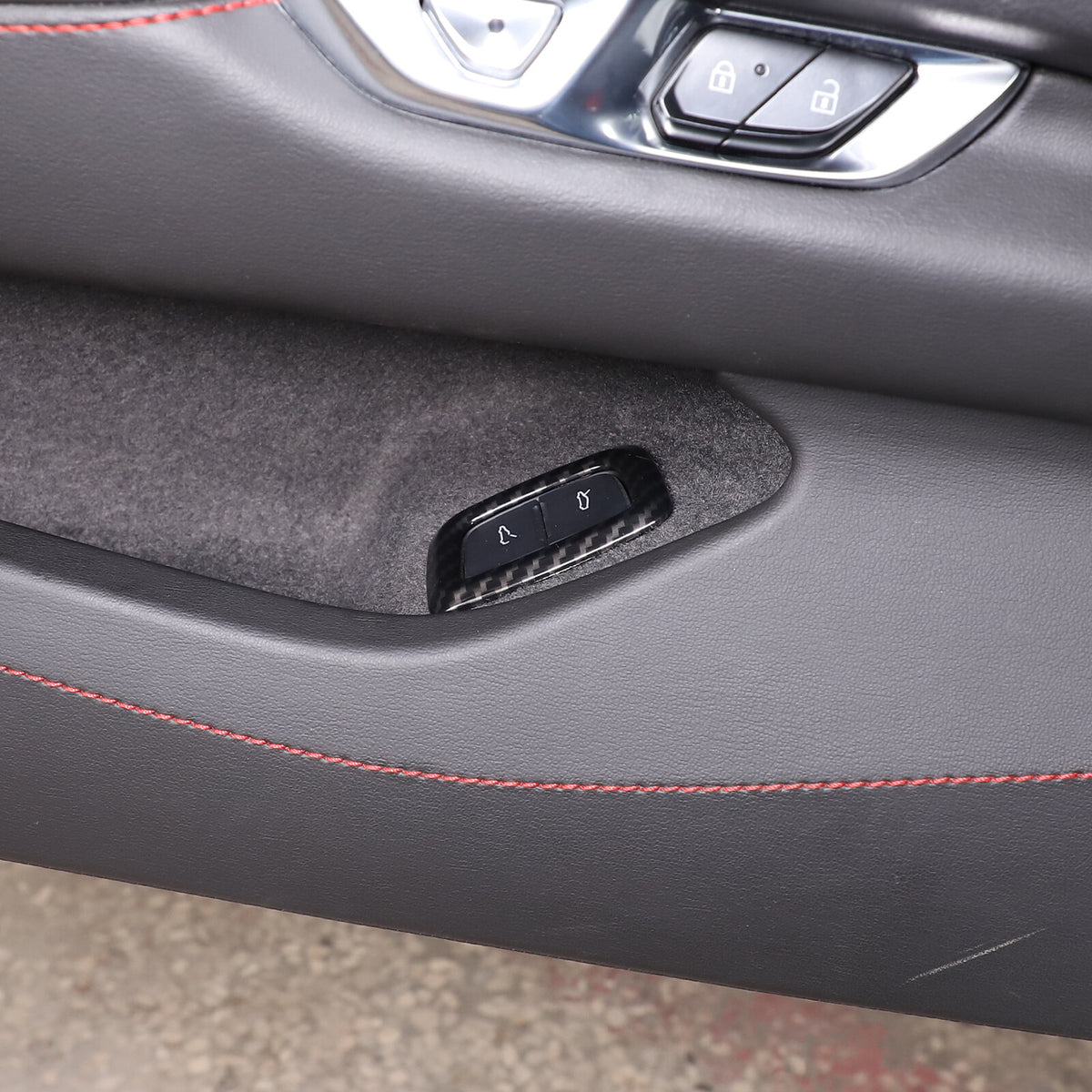 Carbon Fiber ABS Interior Full Decor Cover Trim Kit For Corvette C8 2020-2025 - Styles 11-15 45