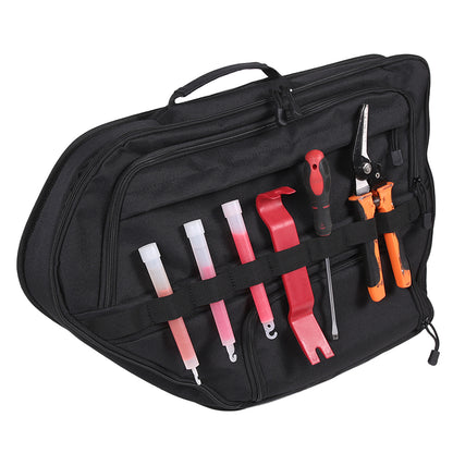 Car Trunk Left Side Window Storage Tool Bag For Toyota Land Cruiser Prado 10-23 9
