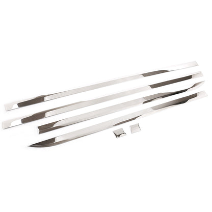 Chrome Side Body Door Protect Trim Stainless Steel for Toyota Tundra 2014-2021 6
